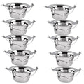 Set 10 ceaune de inox 800 ml