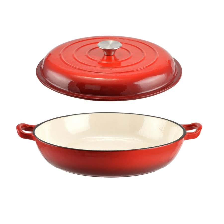 Cratita fonta diametrul 30 cm RedPremium