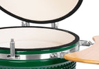 Kamado Dave: Excelență în Arta Gătitului la Foc Deschis  Egg 21" GREEN