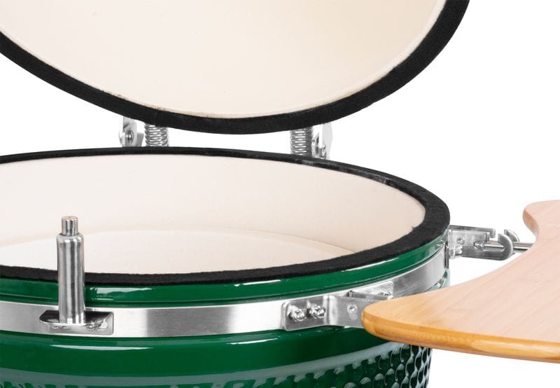 Kamado Dave: Excelență în Arta Gătitului la Foc Deschis  Egg 21" GREEN
