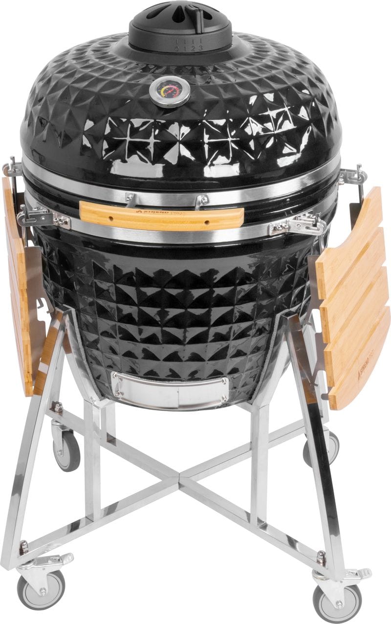Kamado Dave: Excelență în Arta Gătitului la Foc Deschis Egg 26″ BLACK