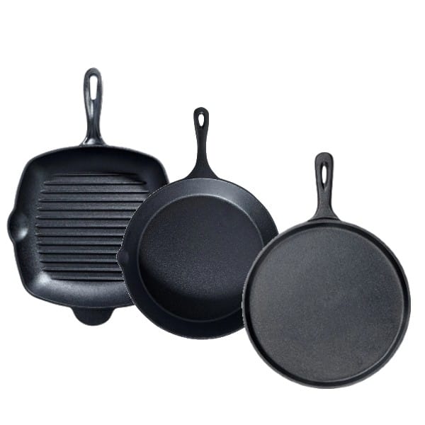 Set tigai din fonta mixte 3 tipuri