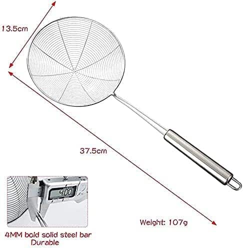 Paleta strecuratoare inox 37.5 cm