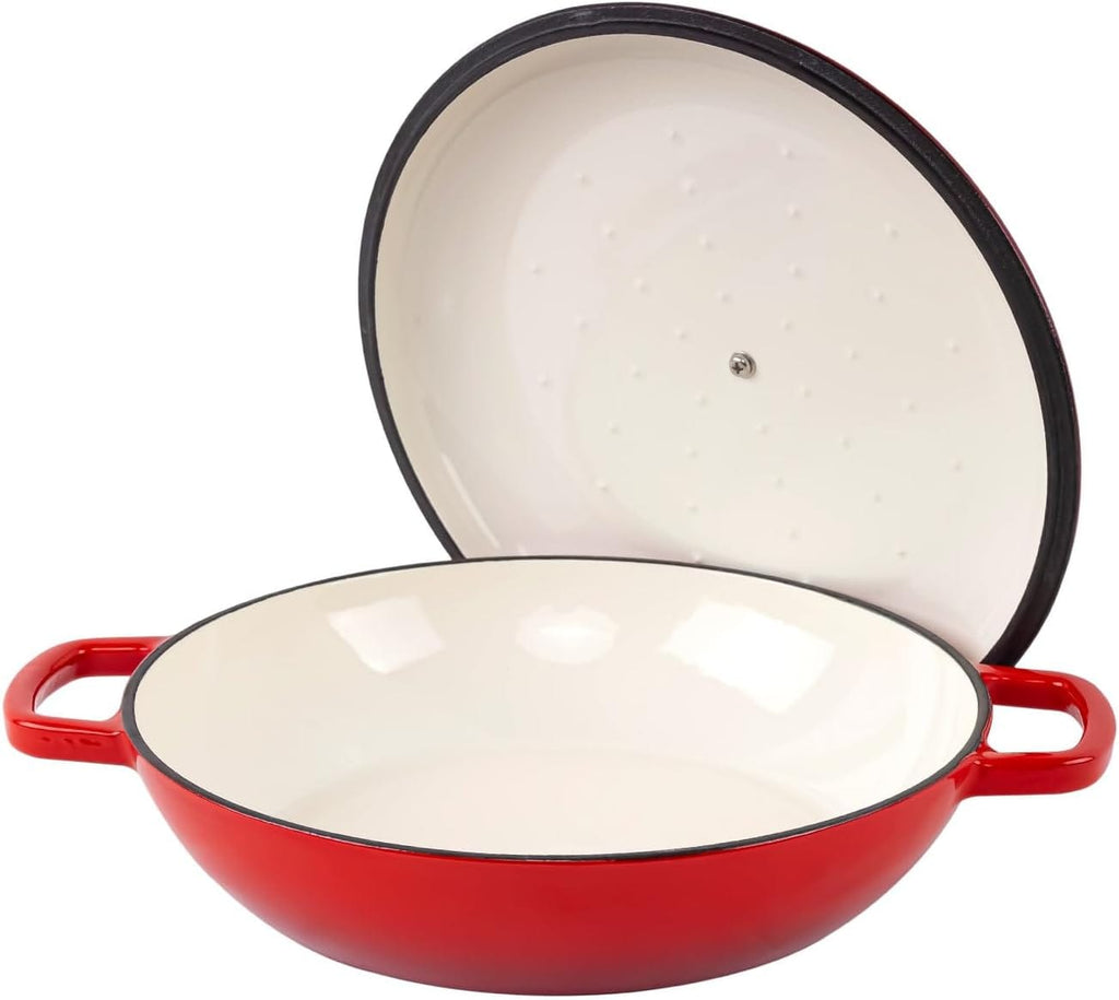 Cratita inalta de fonta emailata Red5 l
