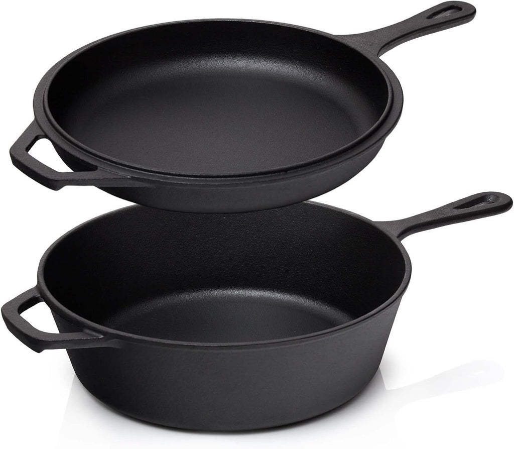 Cratita dubla cu capac IT-14792 27.5 cm