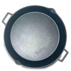 Tava rotunda de fonta 43x7.5 cm