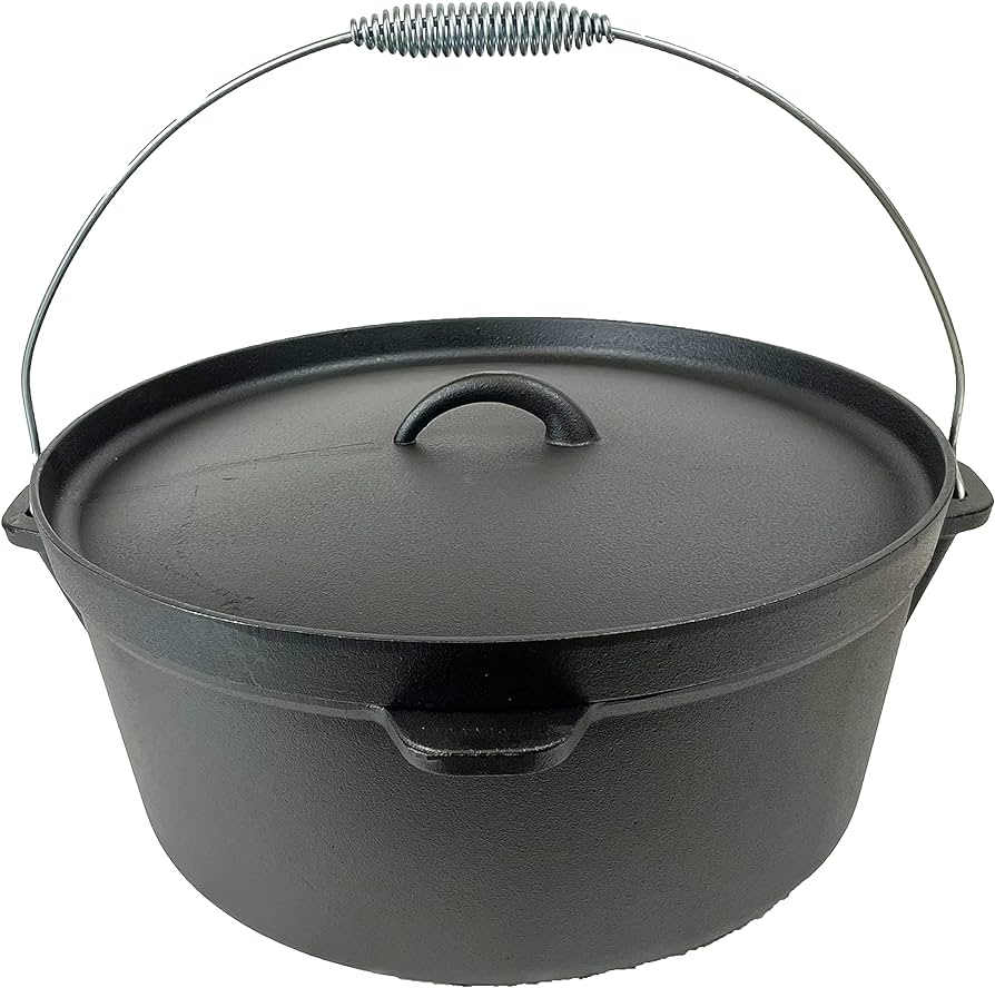 Ceaun fonta duch oven 10 litri cu capac