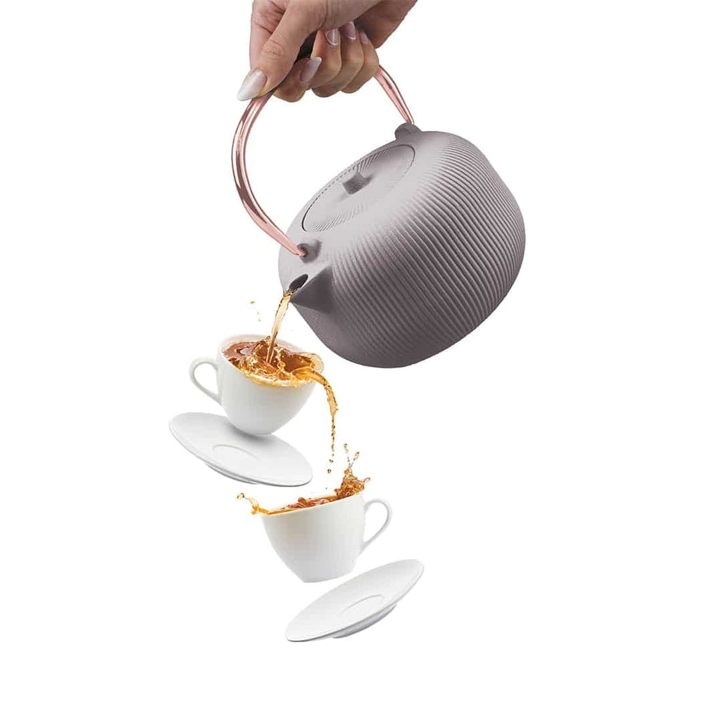 Ceainic din Fontă, 1 Litru, Infuzor Inox, Colecția Monaco