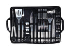 Set ustensile pentru gratar 33 piese