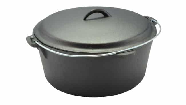 Ceaun cu capac din fonta 5.5 l