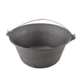 Ceaun de fonta natur 30 litri cu toarta