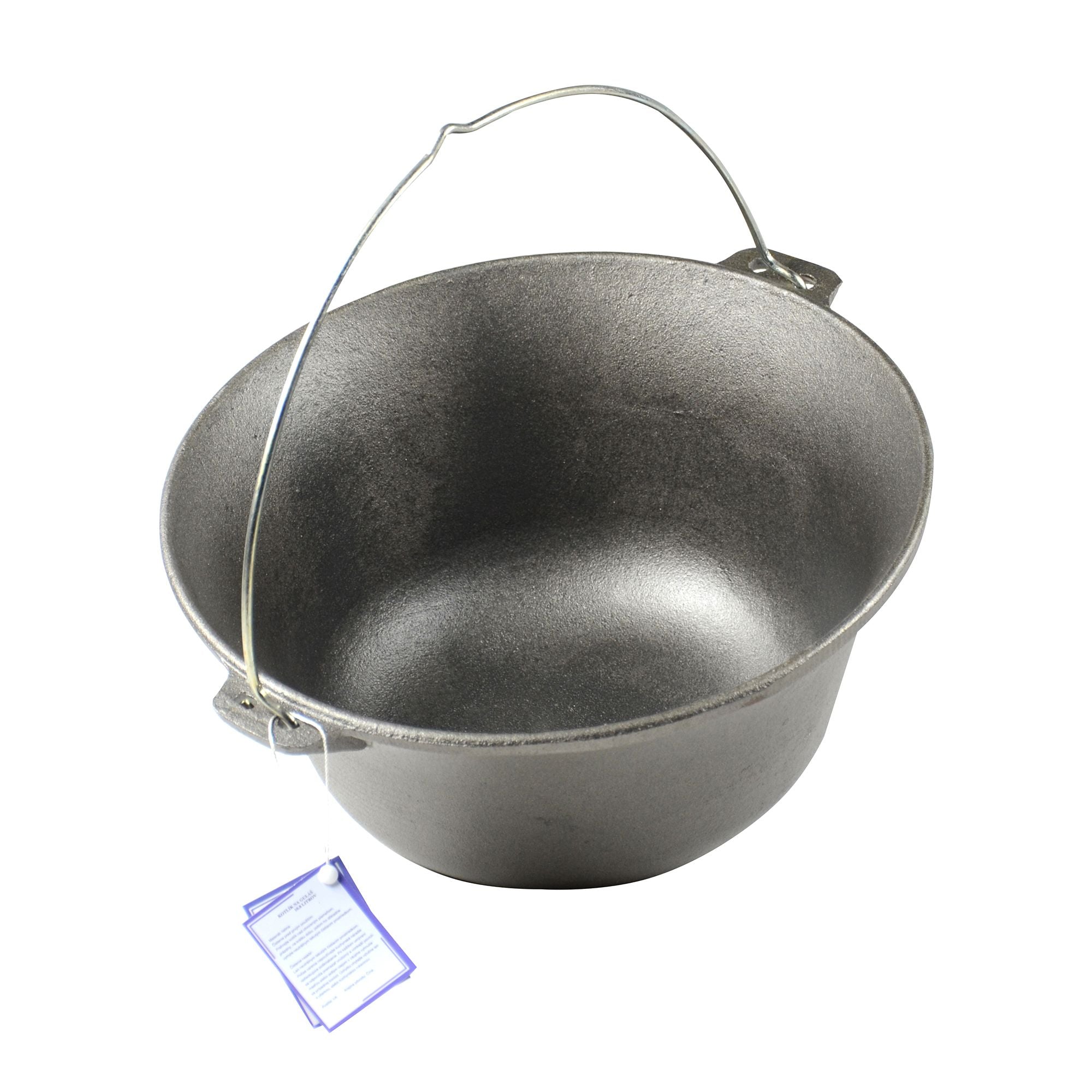 Set Sobă inox Ø 36 cm + Ceaun fontă 16 litri