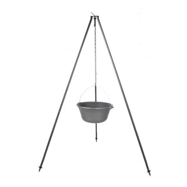 Ceaun din fonta 16 l + trepied