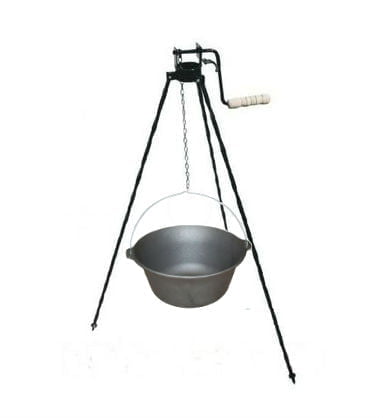 Ceaun fonta natur 10.8 l + trepied rola