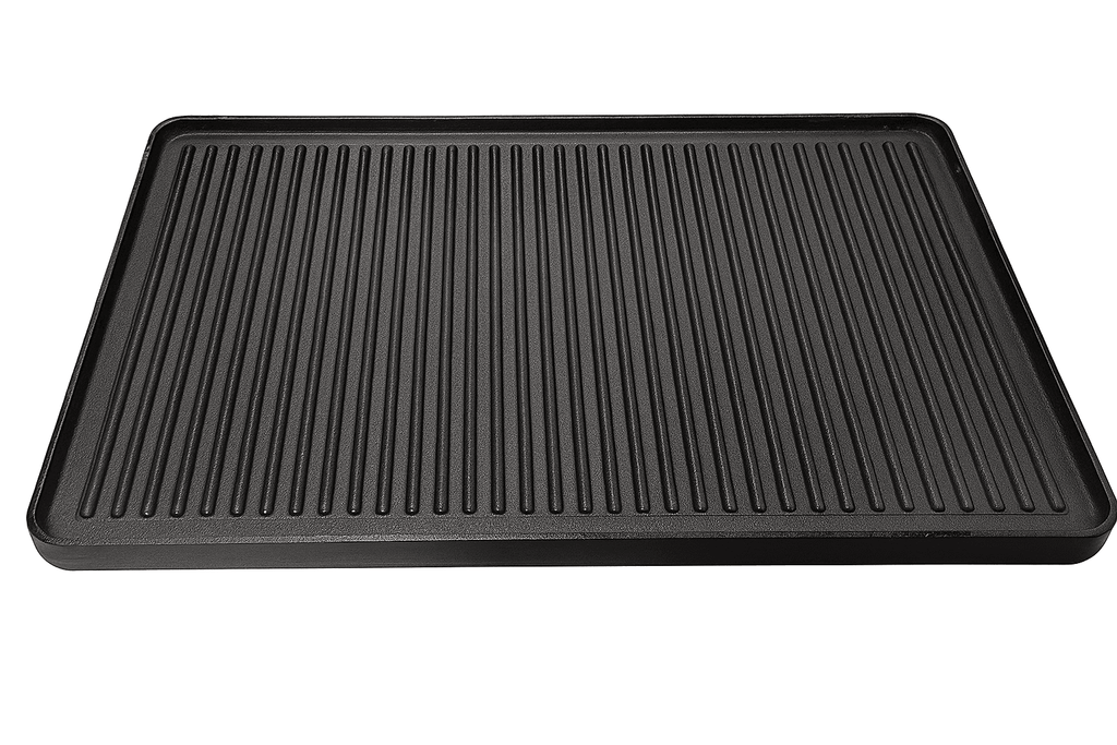 Plită fontă reversibilă groasa 60x40 cm – suprafață dublă pentru gătit, rezistență maximă