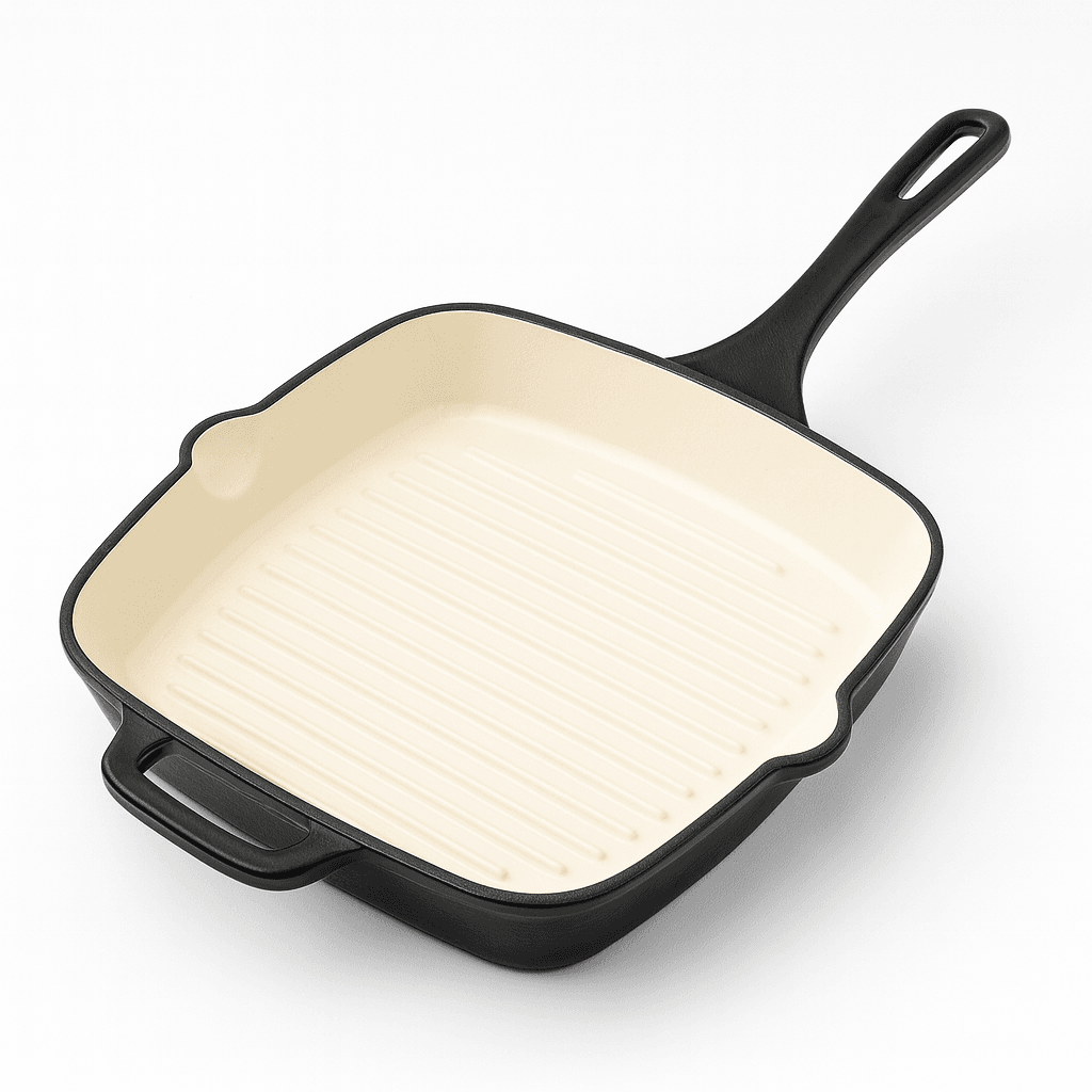 Grill fonta emailat 42×27×5,5 cm