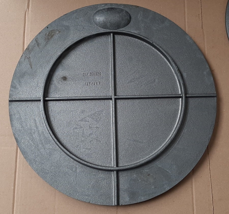 Grill de fonta rotund CZ004 -40 cm