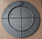 Grill de fonta rotund CZ004 -40 cm