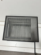 Gratar reglabil 70x50 cm din otel si fonta