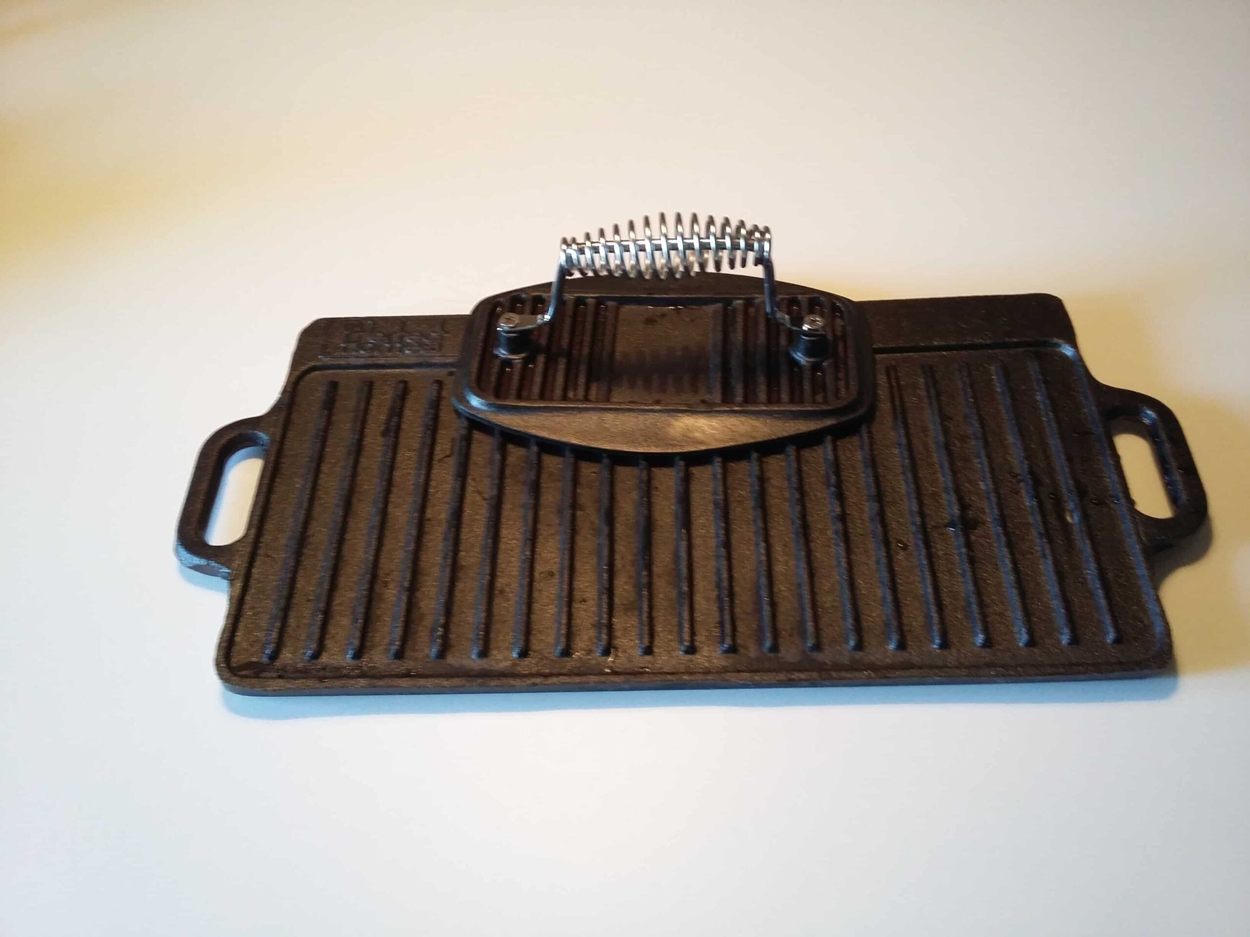 Placa grill + presa carne