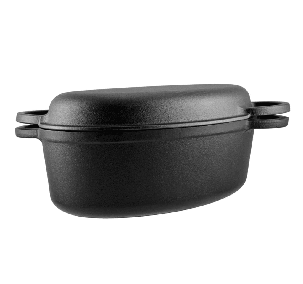 Oala ovala fonta 2 in 1 pura 7.5litri