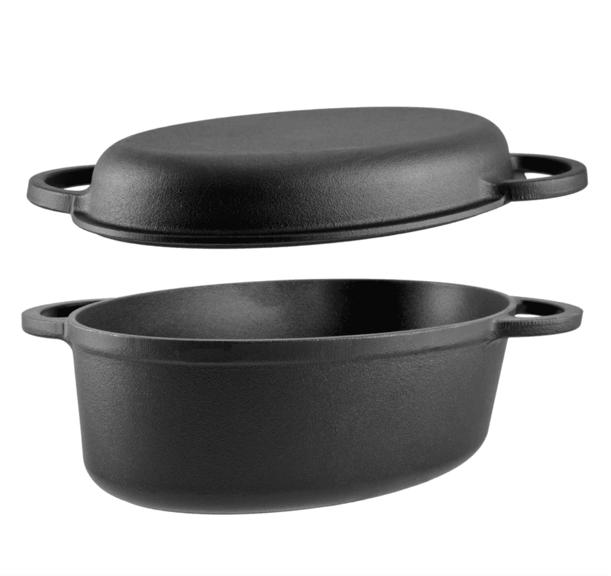 Oala ovala fonta 2 in 1 pura 7.5litri