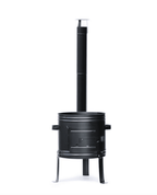 Soba cu ceaun de fonta natur 16 l