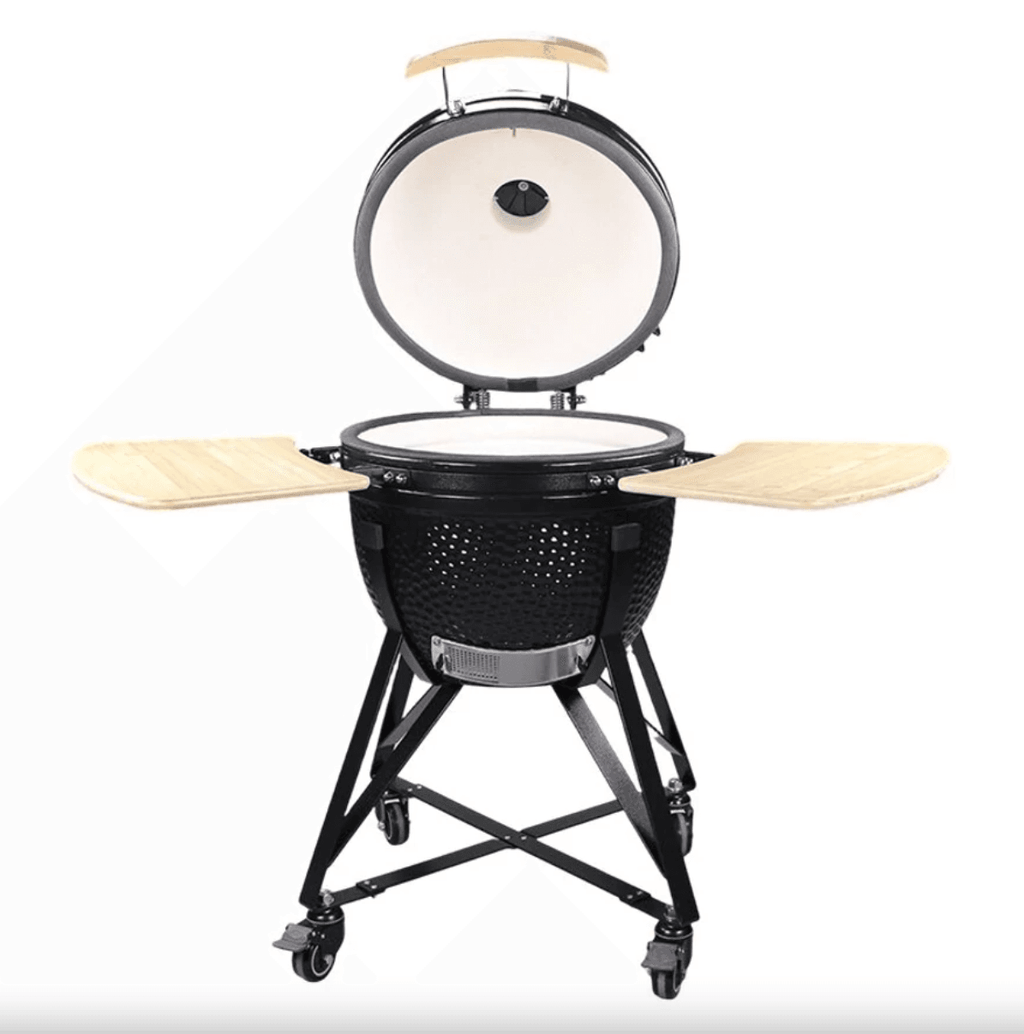 Grătar Ceramic Kamado Dave – Negru - Marimea M 20 inch