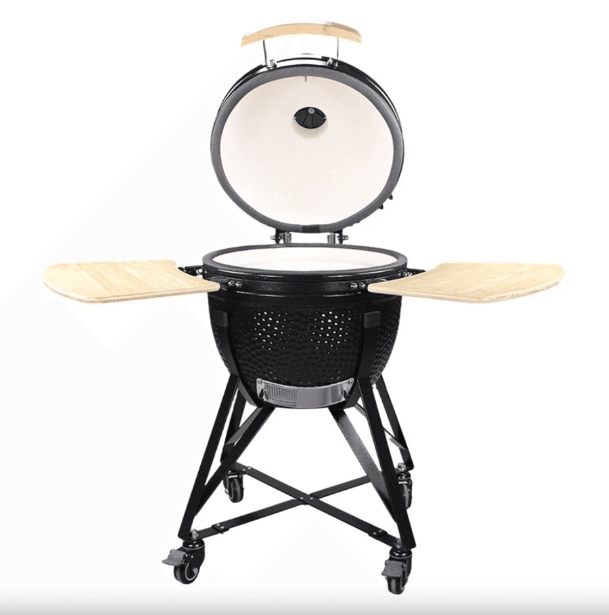 Grătar Ceramic Kamado Dave – Negru - Marimea M 20 inch