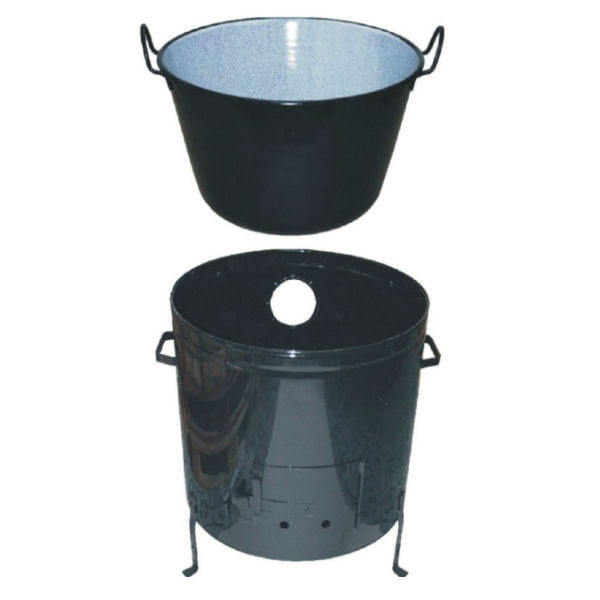 Set ceaun emailat 100l + soba