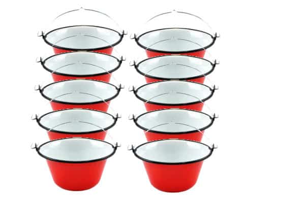Set ceaune de servit 10 bucati