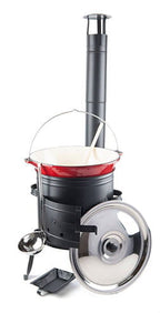 Soba + ceaun de fonta emailata 10.8 l