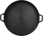 Tigaie rotunda din fonta 33 cm