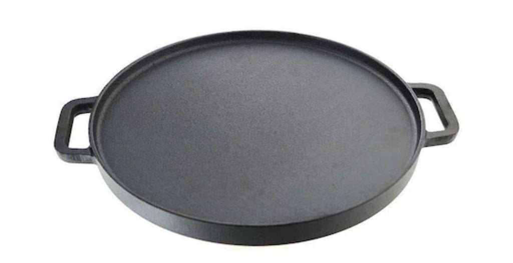 Grill de fonta cu doua fete 30 cm diametrul