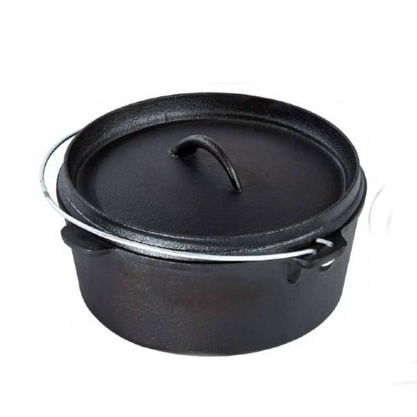 Ceaun de fonta cu capac 1.6 litri