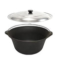 Ceaun de fonta de 22 litri + capac