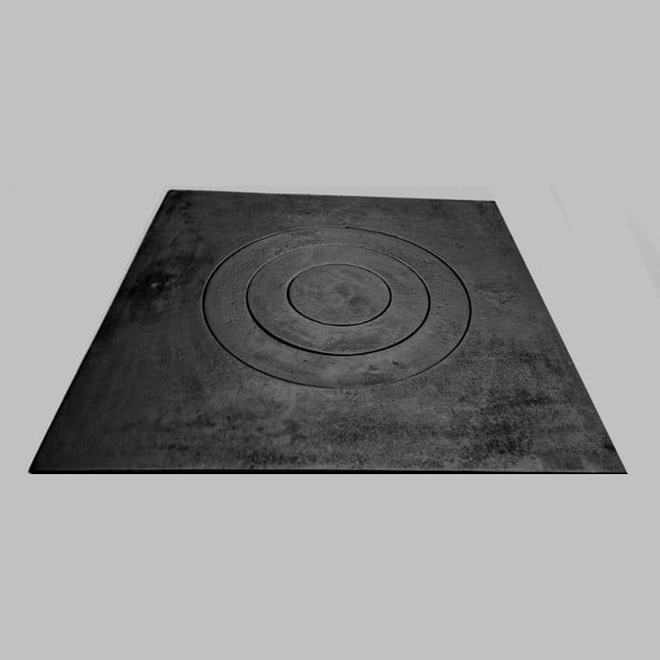 Plita de fonta 55x55 cm gaura ceaun