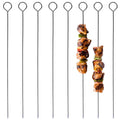 Set frigarui pt gratar metalic negru 8 buc 31,5 cm