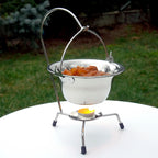 Set 10 ceaune de servit din inox