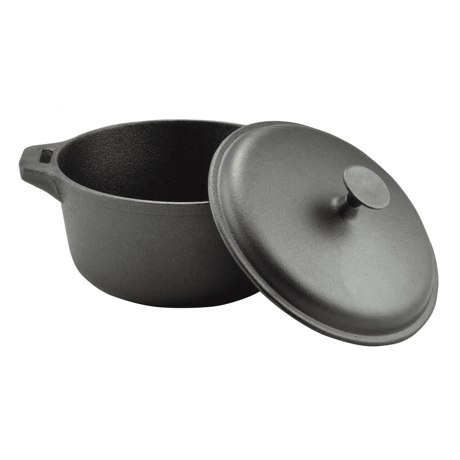 Oala de fonta natur 10 litri + picurator slanina