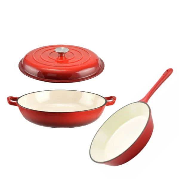 Set cratita si tigaie Red46
