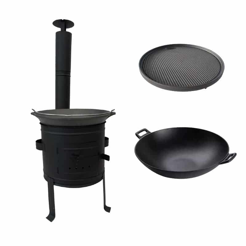Set soba wok,ceaun si grill