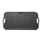 Tava grill reversibila din fonta  51 x 26 x 2.5 cm