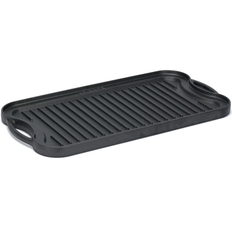 Tava grill reversibila din fonta  51 x 26 x 2.5 cm