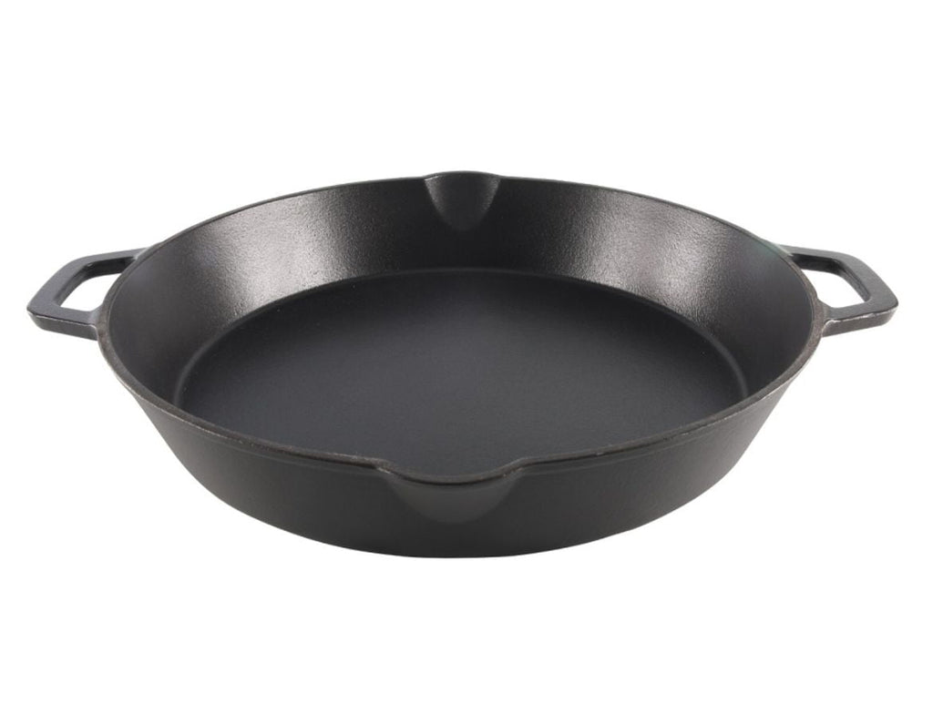 Tava rotunda de fonta 43x7.5 cm